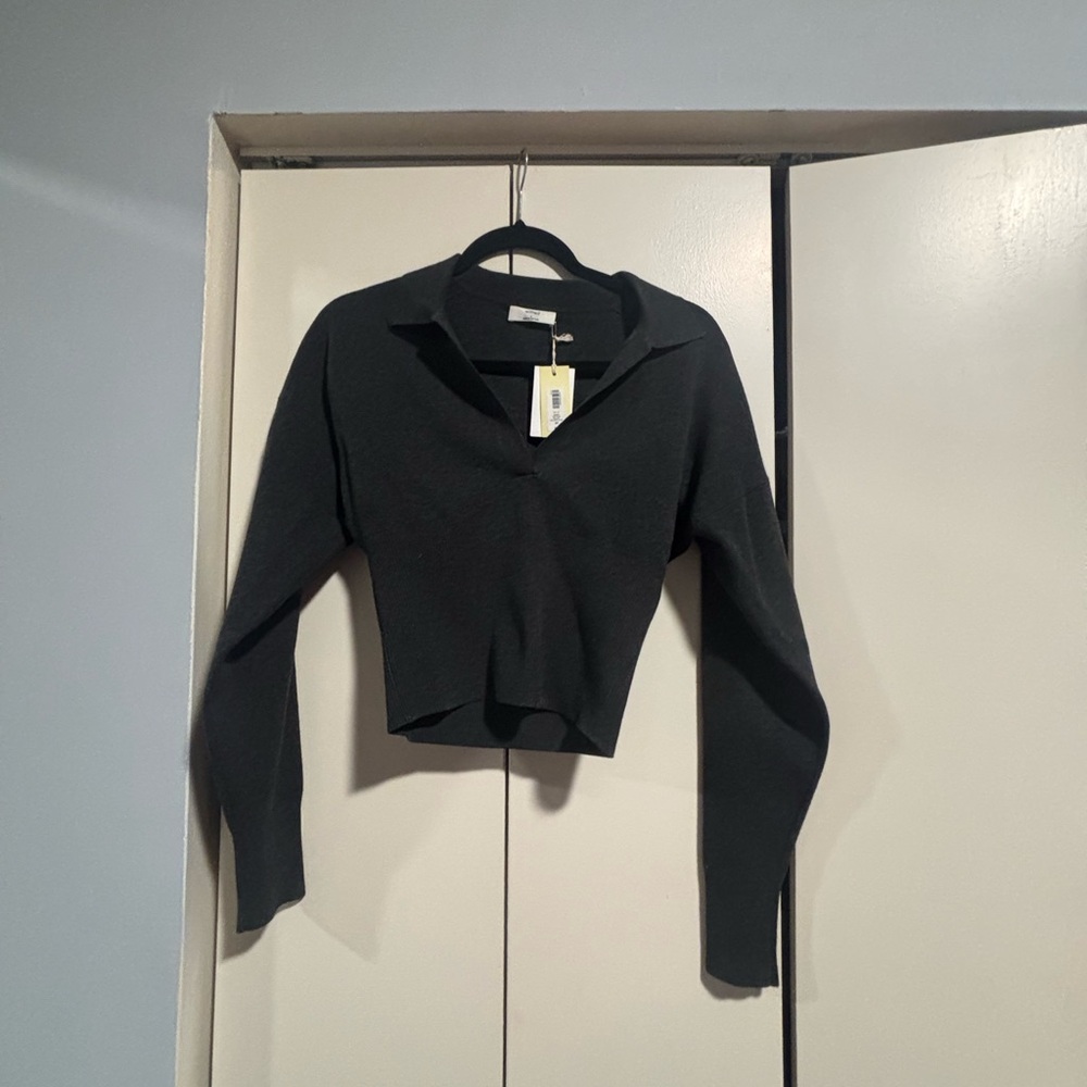 Wilfred Dark Gray Knit Sweater | Small